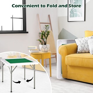 Foto 5 | Mesa Mahjong Plegable Gotoplay con Tablero de Pvc Verde - Venta Internacional
