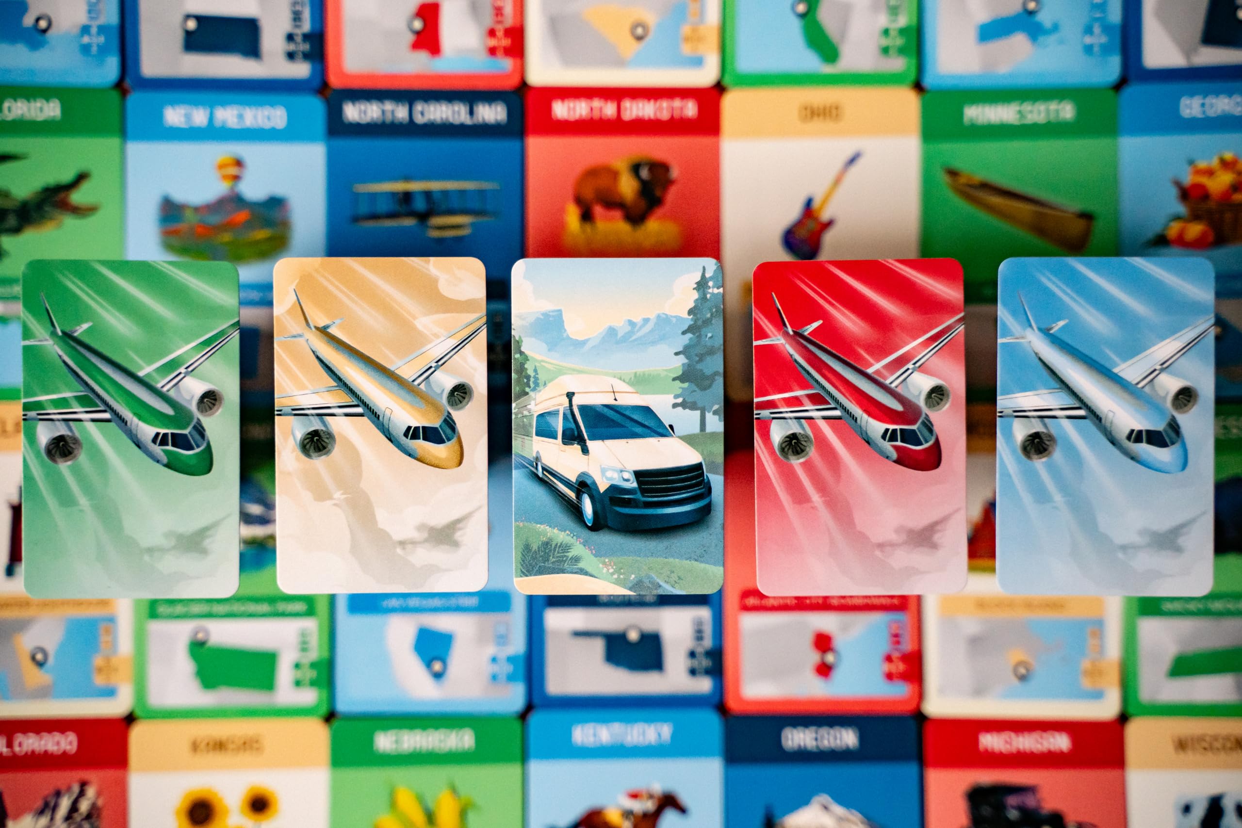 Foto 3 pulgar | Juego de Mesa Viaje Familiar por Carretera de 10 Días en EE. UU. - Venta Internacional