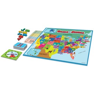 Foto 2 | Juego de Mesa Winning Moves Game Of The States - Venta Internacional