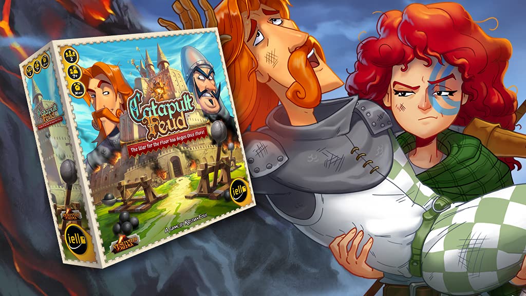 Foto 4 | Juego de Mesa Iello Catapult Feud para 2 Jugadores - Venta Internacional