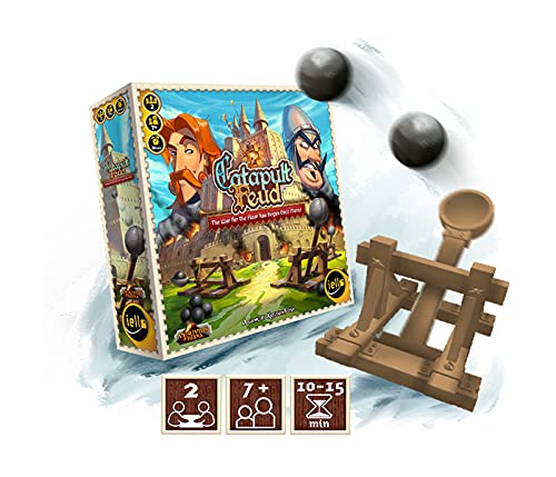 Foto 6 pulgar | Juego de Mesa Iello Catapult Feud para 2 Jugadores - Venta Internacional