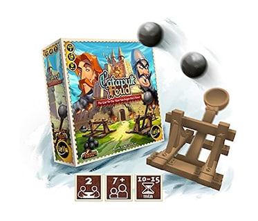 Foto 5 | Juego de Mesa Iello Catapult Feud para 2 Jugadores - Venta Internacional