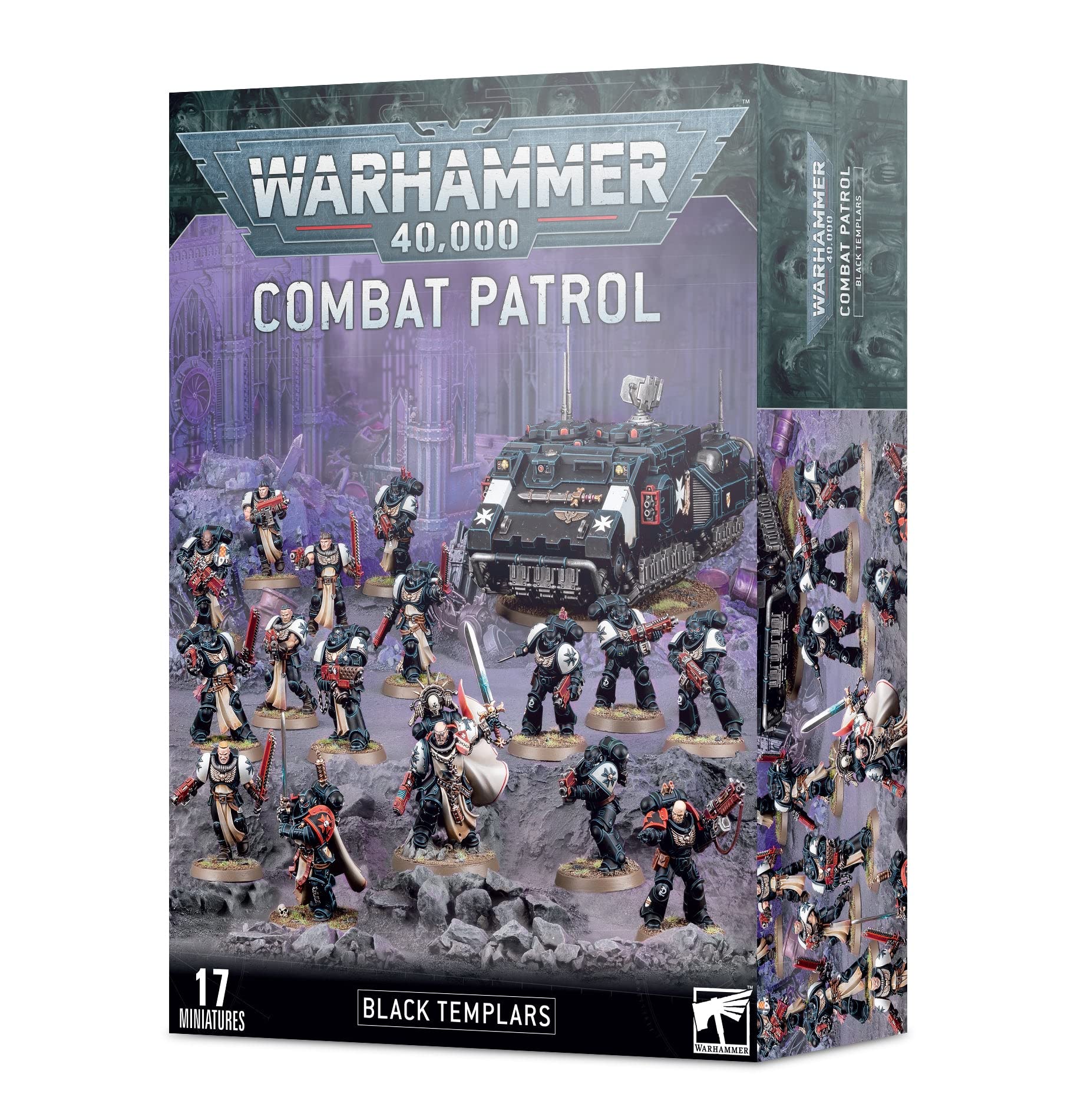 Foto 2 pulgar | Warhammer 40,000: Combat Patrol: Black Templars Games Workshop - Venta Internacional