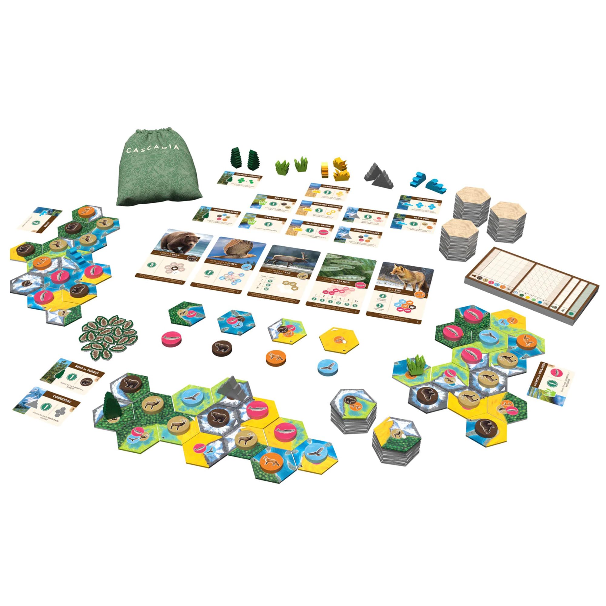 Foto 4 pulgar | Juego de Mesa AEG Cascadia Landmarks - Venta Internacional