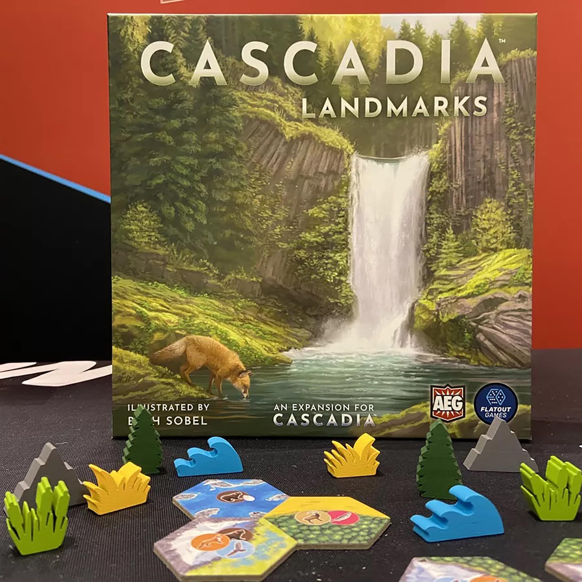 Foto 7 | Juego de Mesa AEG Cascadia Landmarks - Venta Internacional