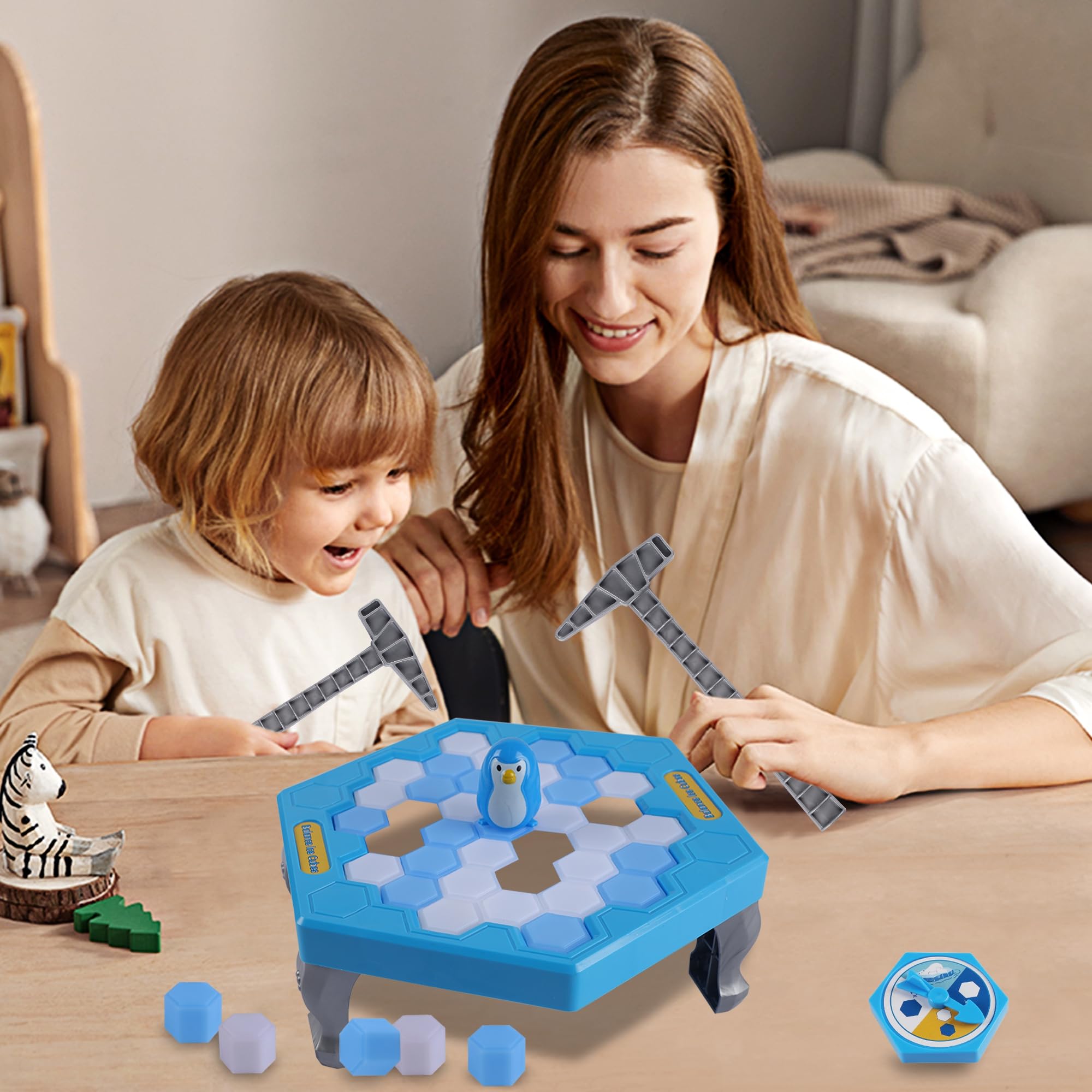 Foto 8 pulgar | Juego de Mesa Dr. Dudu Save Penguin Break Ice para Niños de 4 a 8 Años - Venta Internacional