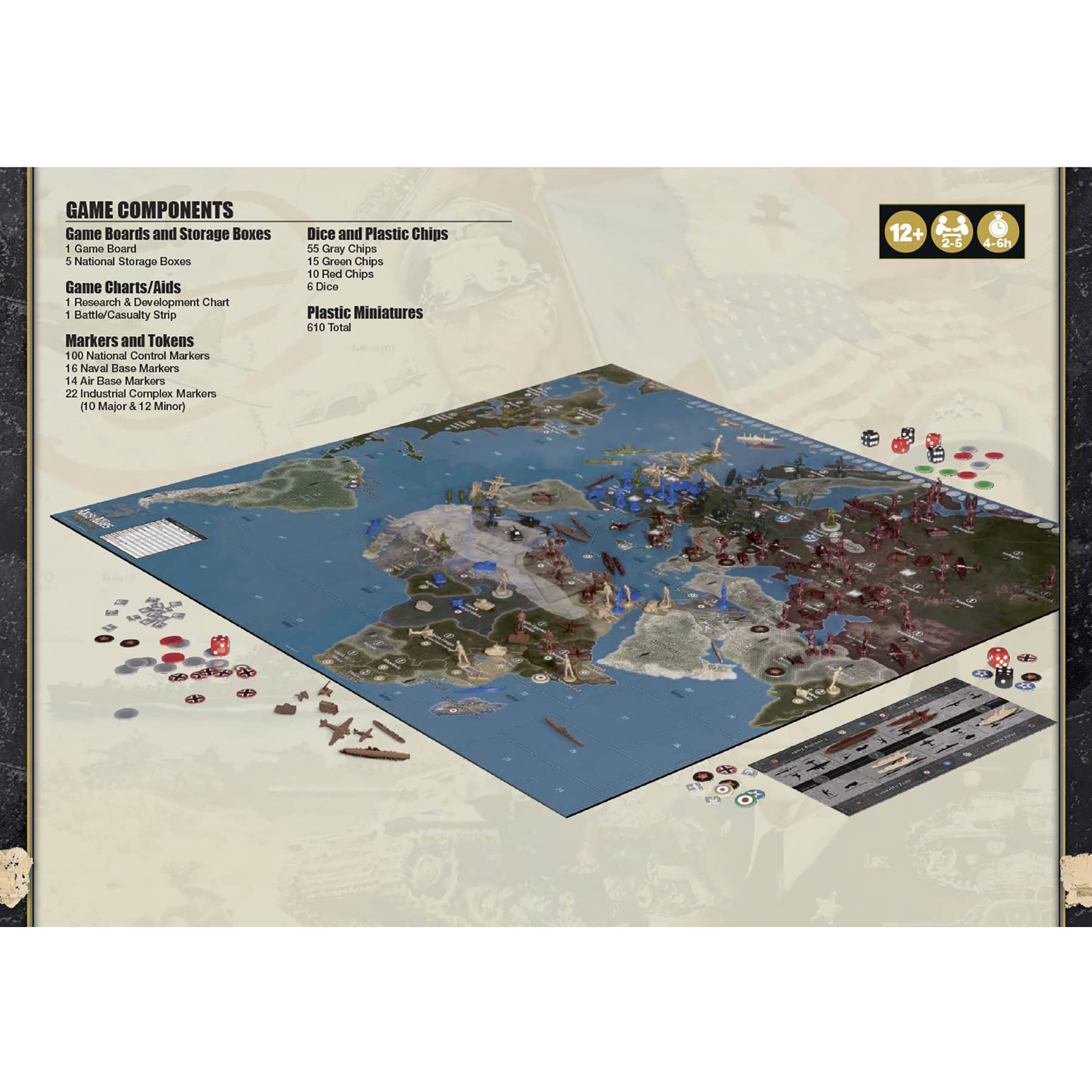 Foto 3 pulgar | Juego de Mesa Renegade Axis & Allies- Venta Internacional