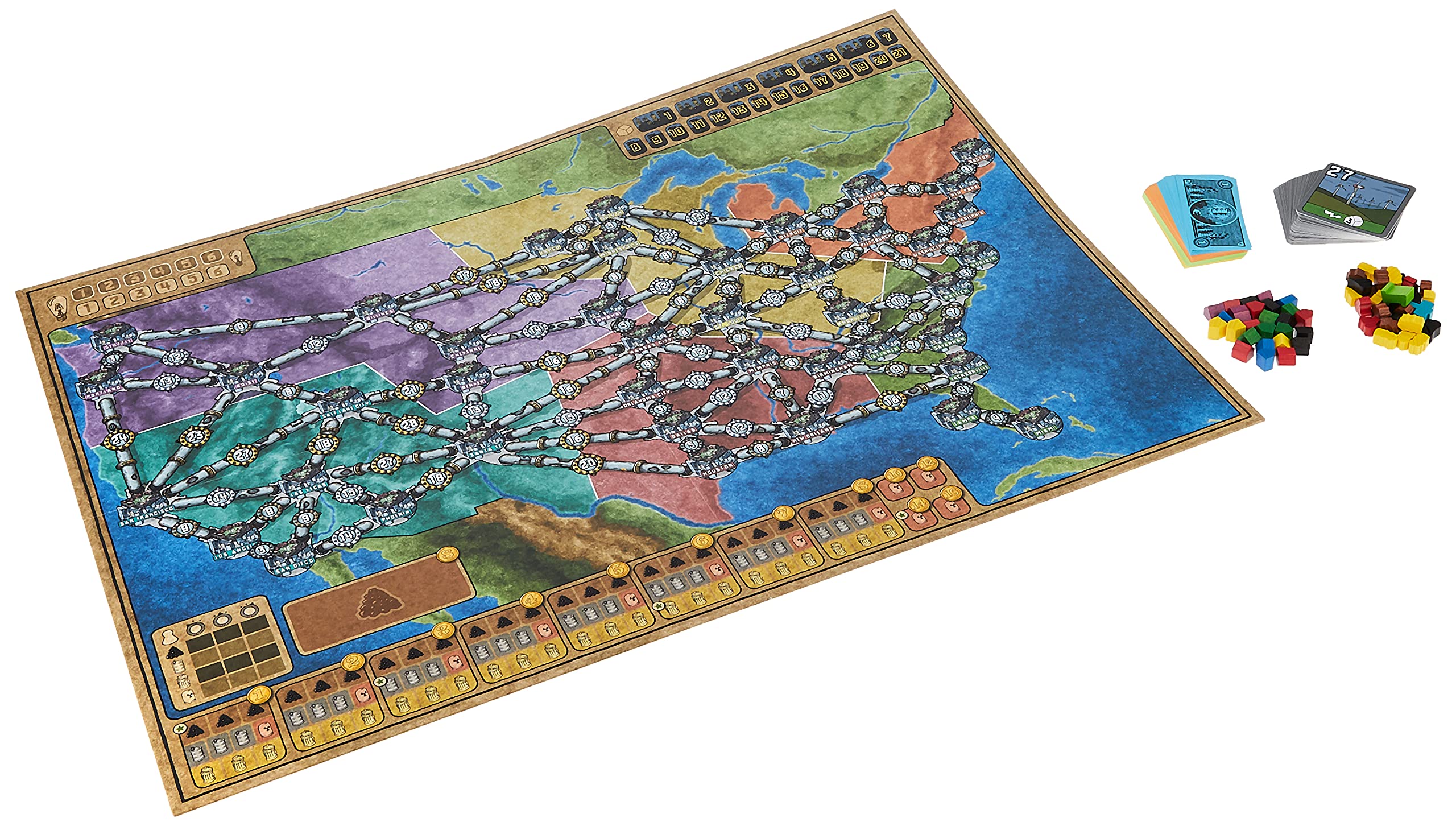 Foto 4 pulgar | Juego de Mesa Rio Grande Games Power Grid Recharged - Venta Internacional