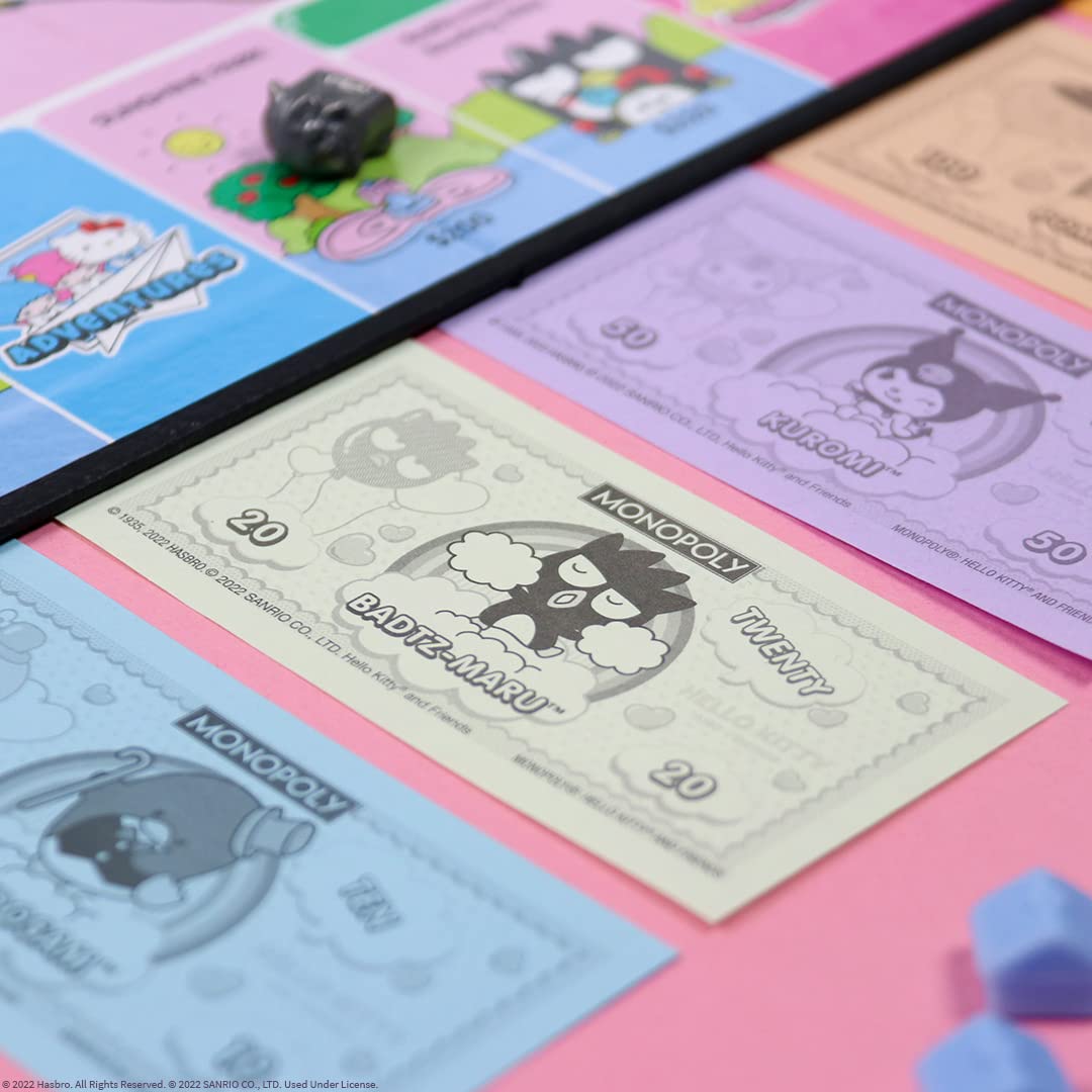 Foto 3 | Juego de Mesa Monopoly Hello Kitty & Friends - Venta Internacional