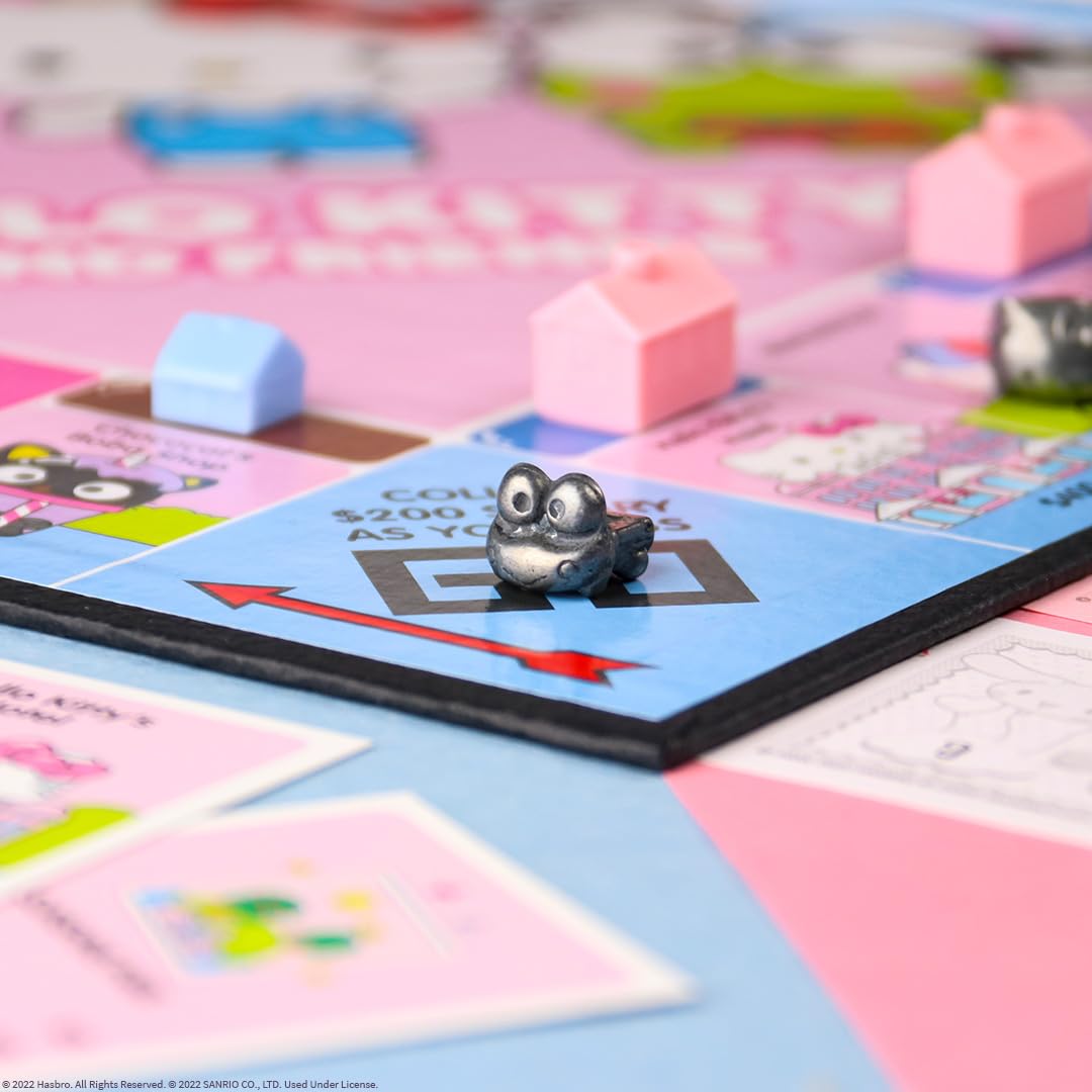 Foto 5 | Juego de Mesa Monopoly Hello Kitty & Friends - Venta Internacional