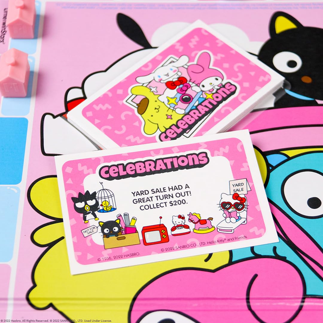 Foto 6 | Juego de Mesa Monopoly Hello Kitty & Friends - Venta Internacional