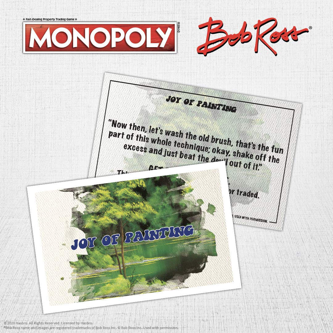 Foto 7 pulgar | Juego de Monopoly Usapoly Edición Bob Ross con 6 Fichas - Venta Internacional