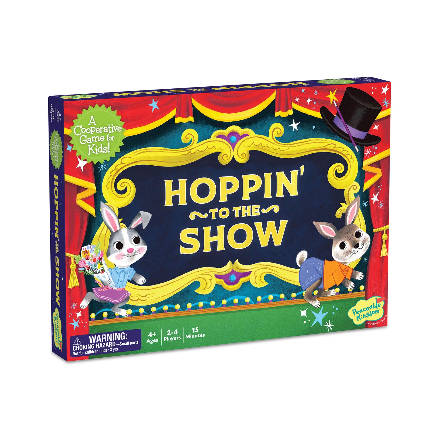 Juego Cooperativo Peaceable Kingdom Hoppin' To The Show Kids - Venta Internacional