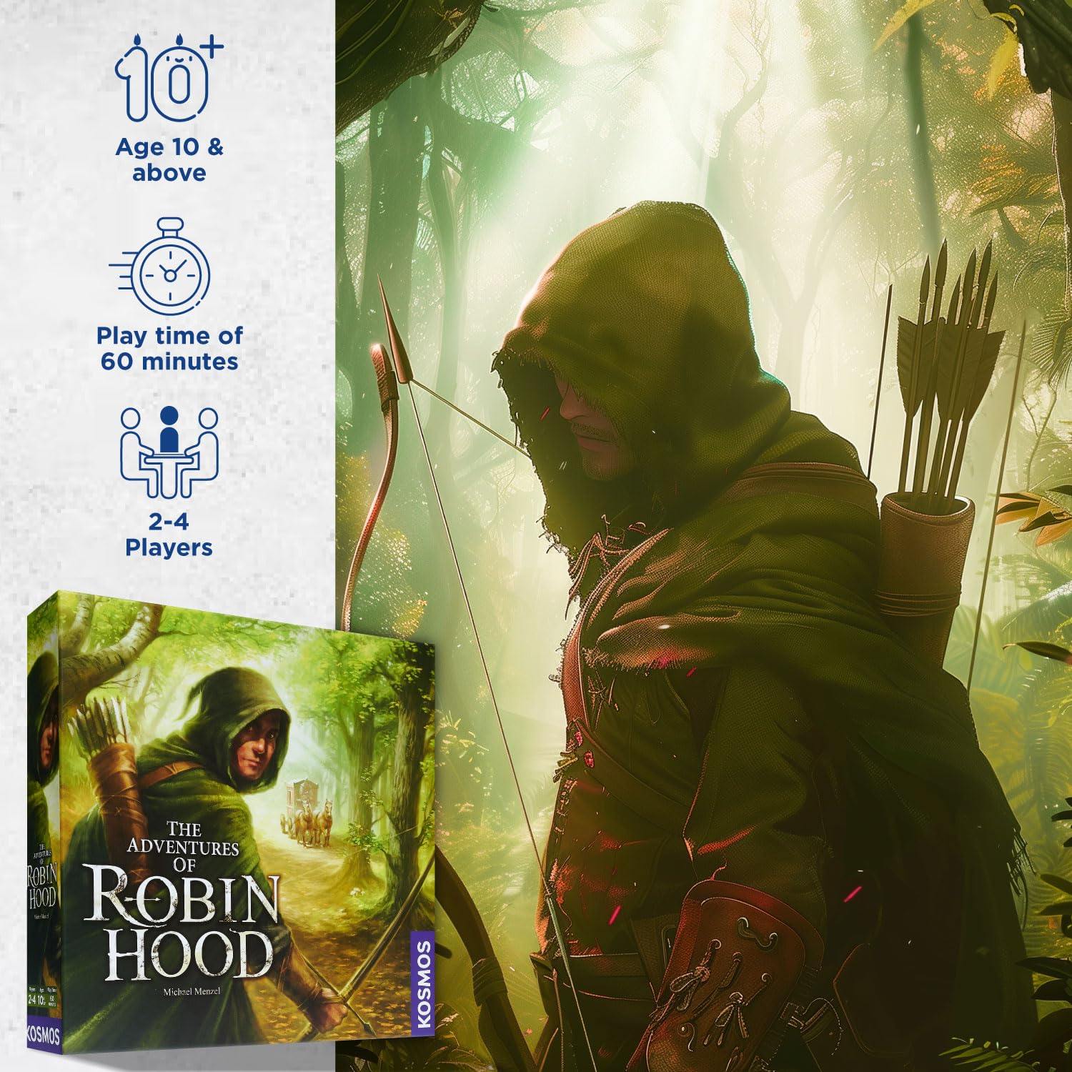 Foto 3 pulgar | Juego Thames & Kosmos Las Aventuras De Robin Hood - Venta Internacional