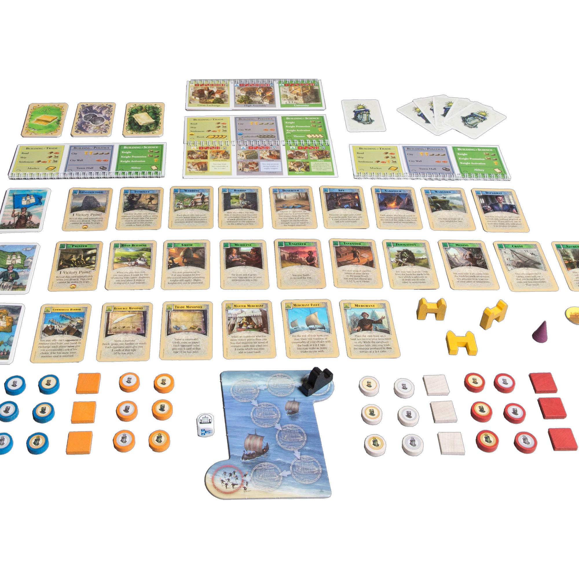 Foto 4 pulgar | Juego De Mesa Catan Cities & Knights - Venta Internacional
