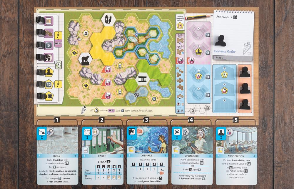 Foto 5 pulgar | Expansión de Juegos de Mesa Capstone Games Ark Nova Marine Worlds - Venta Internacional