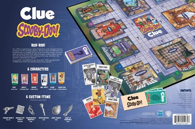 Foto 3 | Juego de Mesa Usapoly Clue Scooby Doo - Venta Internacional