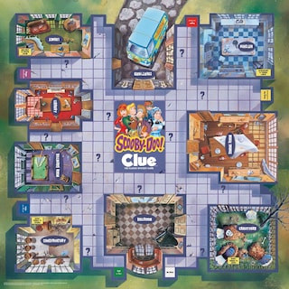 Foto 4 | Juego de Mesa Usapoly Clue Scooby Doo - Venta Internacional