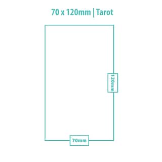Foto 3 | Funda para Juego de Tarot Ultra Pro 70 mm x 120 mm 50 Unidades - Venta Internacional