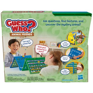 Foto 2 | Juego de Mesa Hasbro Gaming ¿Adivina Quién? Animal Friends para Niños Mayores de 6 Años