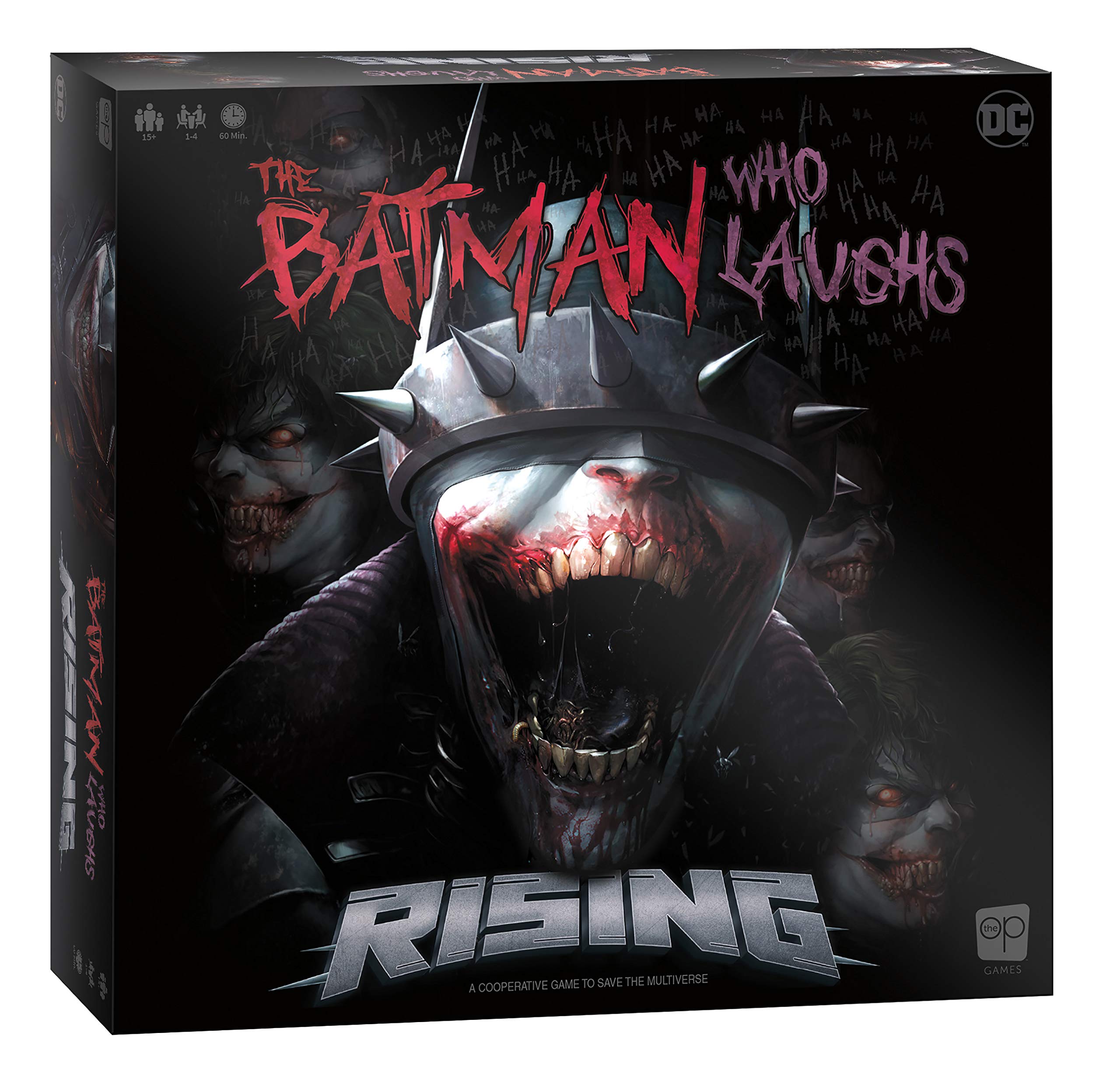 Foto 2 pulgar | Juego de Mesa Cooperativo Usaopoly The Batman Who Laughs - Venta Internacional