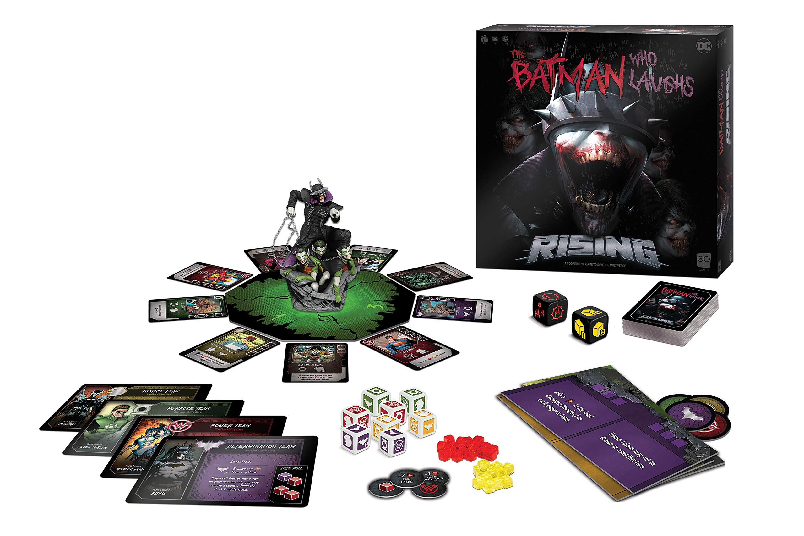 Foto 3 pulgar | Juego de Mesa Cooperativo Usaopoly The Batman Who Laughs - Venta Internacional