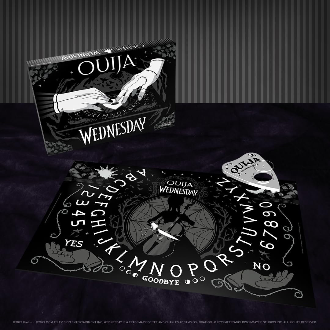 Foto 5 pulgar | Juego de Mesa Ouija Usaopoly Ouija: Wednesday Glow In The Dark - Venta Internacional