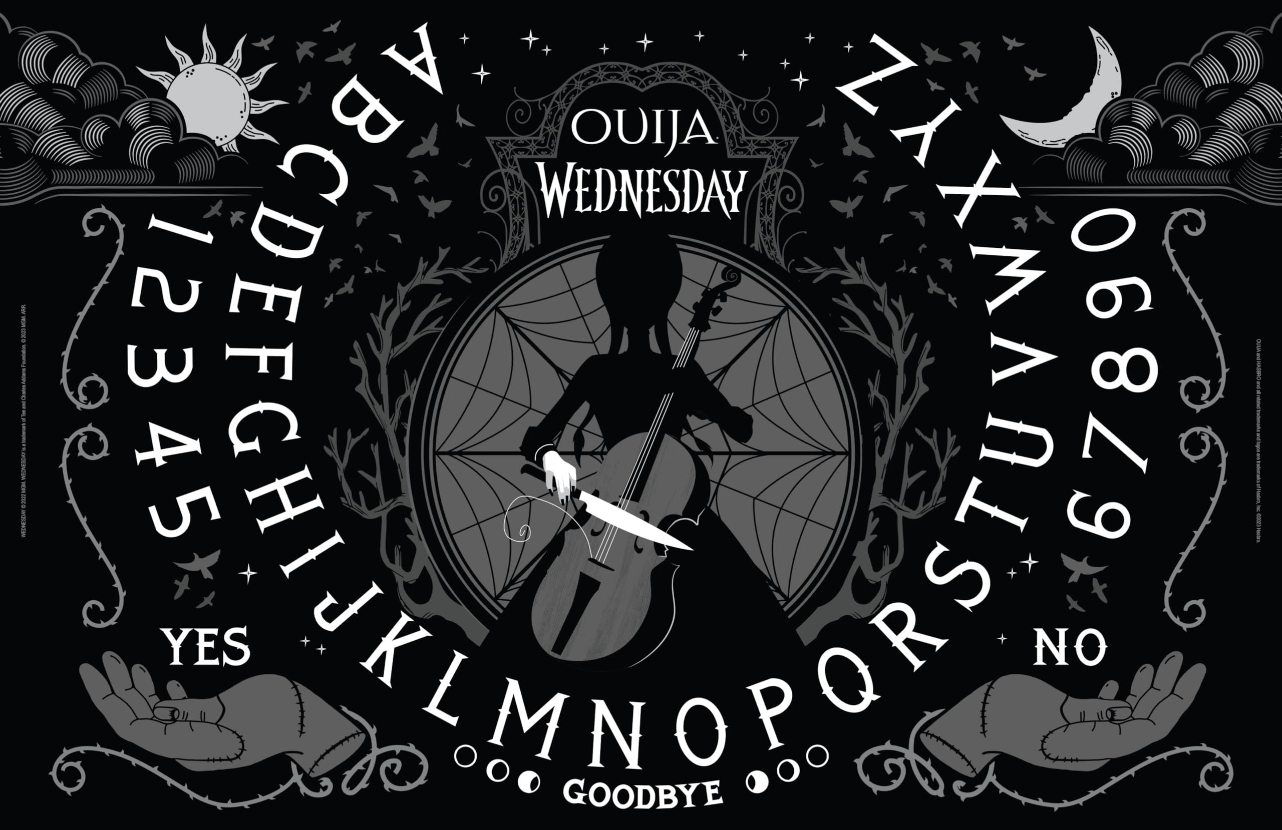 Foto 7 pulgar | Juego de Mesa Ouija Usaopoly Ouija: Wednesday Glow In The Dark - Venta Internacional