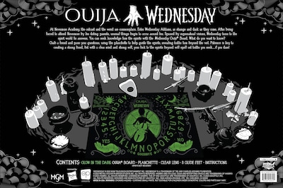 Foto 7 | Juego de Mesa Ouija Usaopoly Ouija: Wednesday Glow In The Dark - Venta Internacional