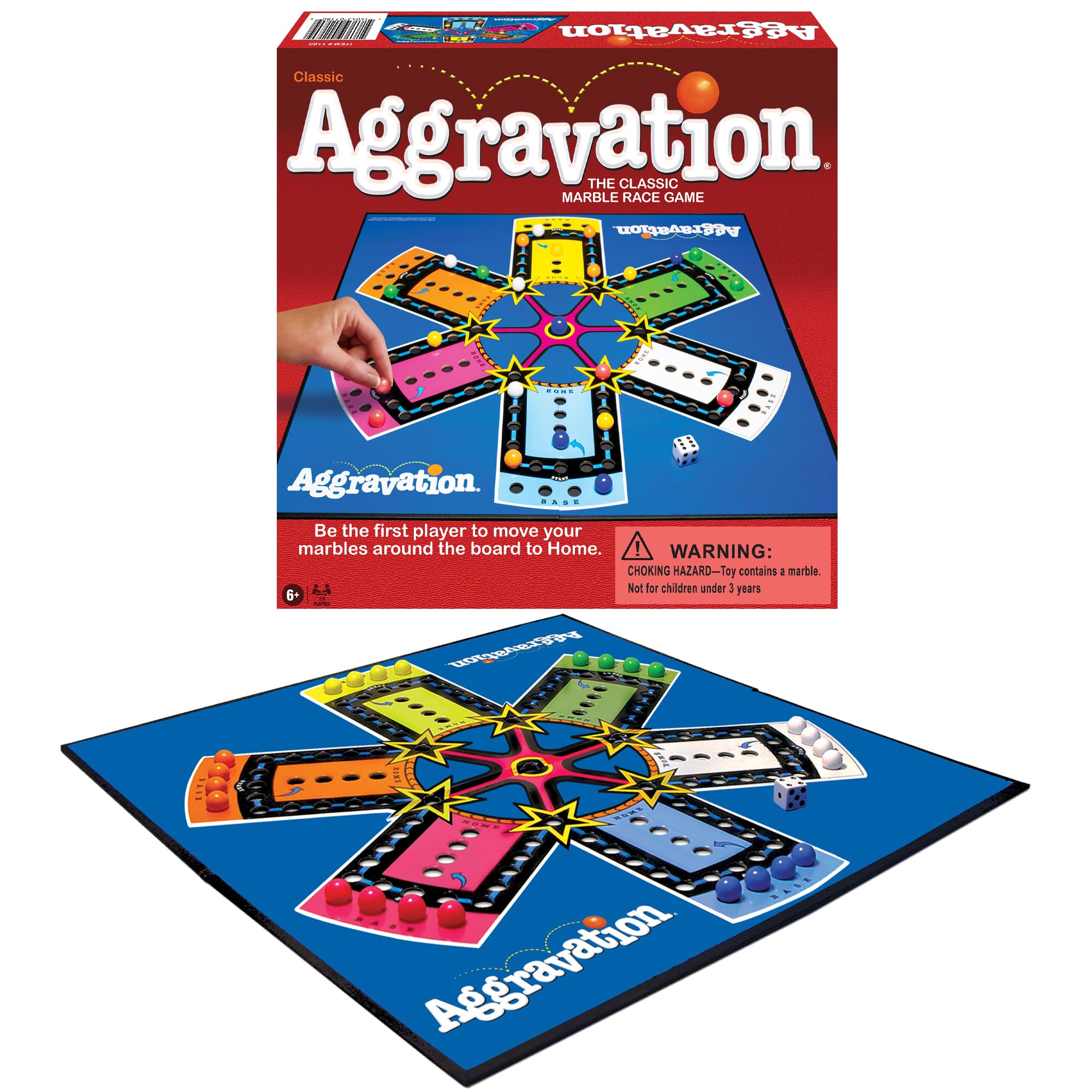 Foto 2 pulgar | Carrera de Canicas Winning Moves Games - Venta Internacional