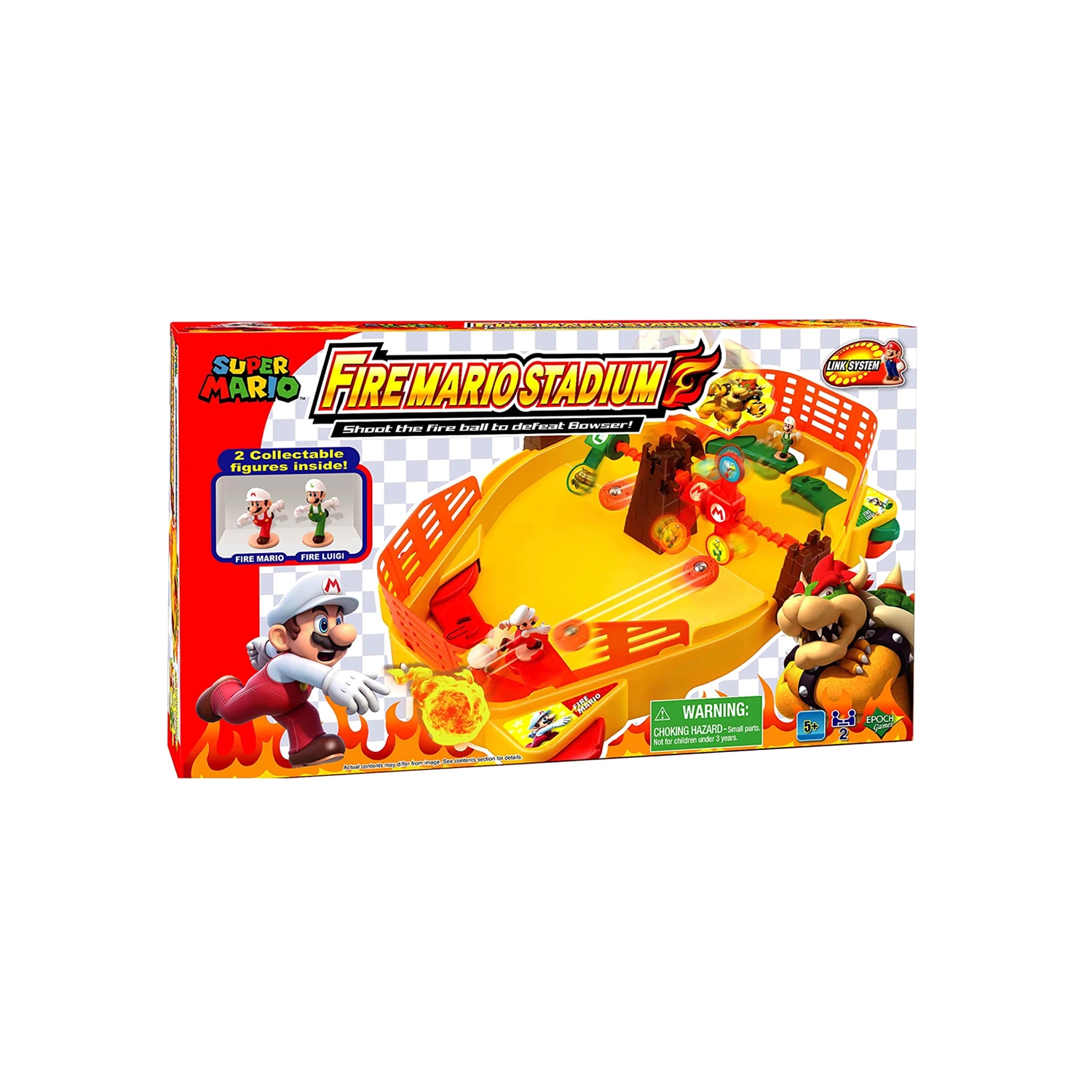 Foto 2 pulgar | Juego De Acción Epoch Games Super Mario Fire Mario Stadium - Venta Internacional
