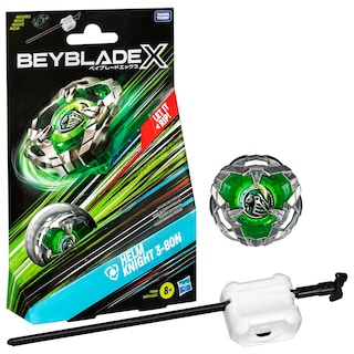 Foto 1 | Set de Paquete de Inicio Beyblade X Helm Knight 3-80n con Lanzador - Venta Internacional