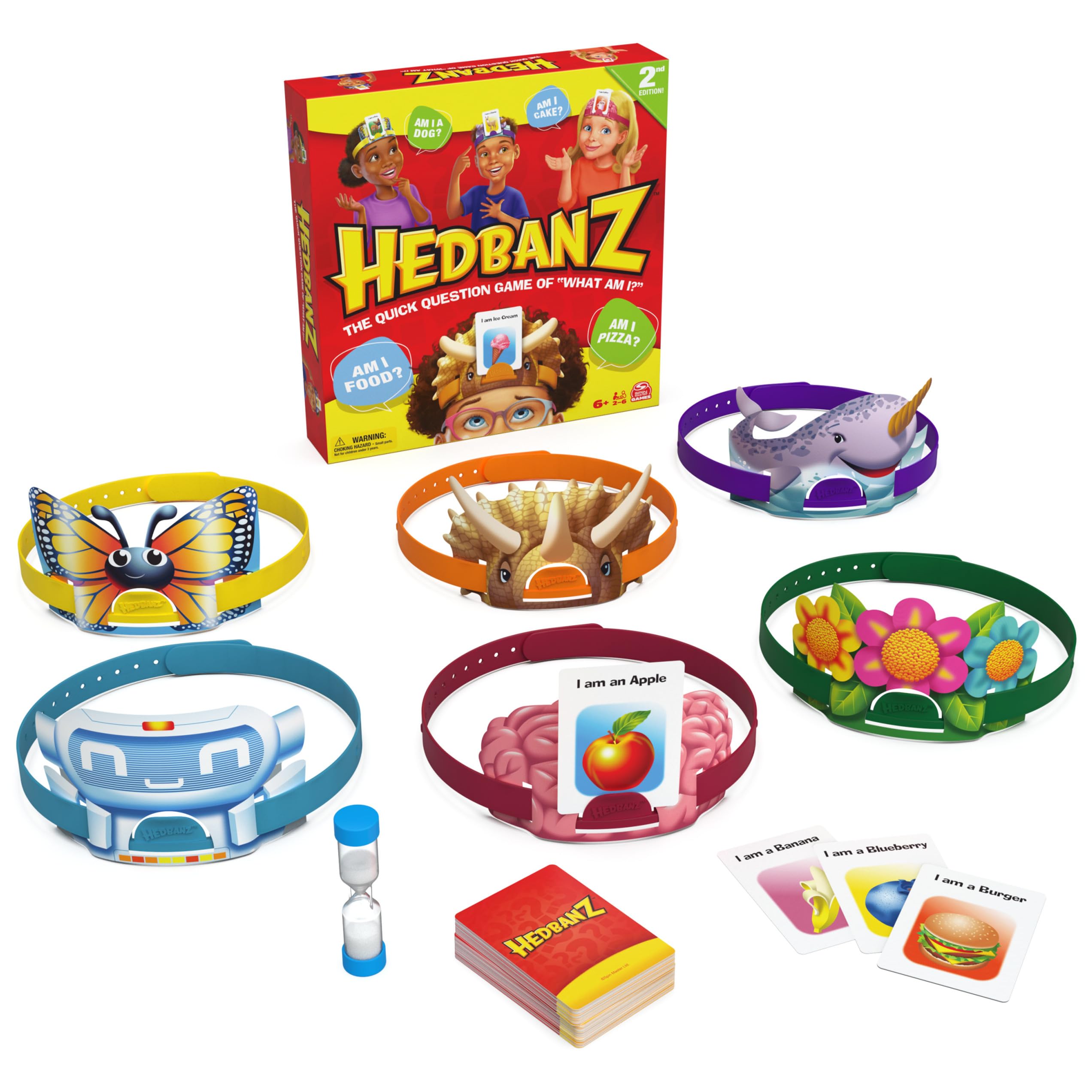 Foto 7 pulgar | Juego de Mesa Spin Master Games Hedbanz Edición 2023 +6 Años - Venta Internacional