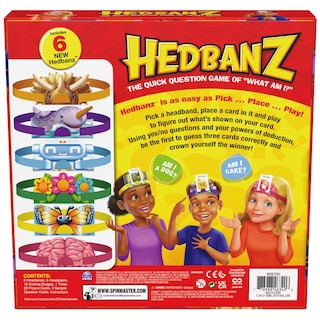 Foto 7 | Juego de Mesa Spin Master Games Hedbanz Edición 2023 +6 Años - Venta Internacional