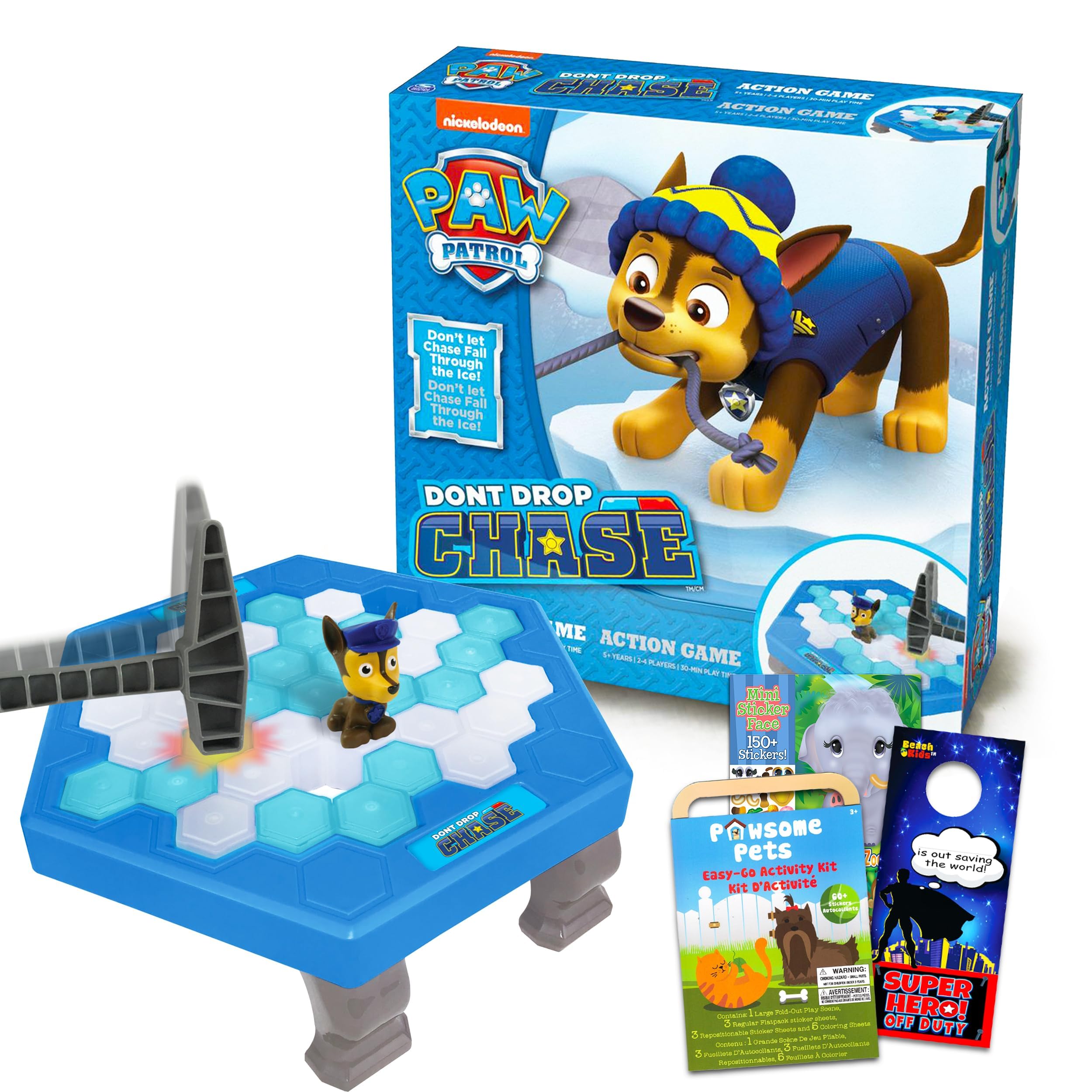 Foto 2 pulgar | Set de Juego Paw Patrol Don't Drop Chase con Pegatinas y Libros - Venta Internacional