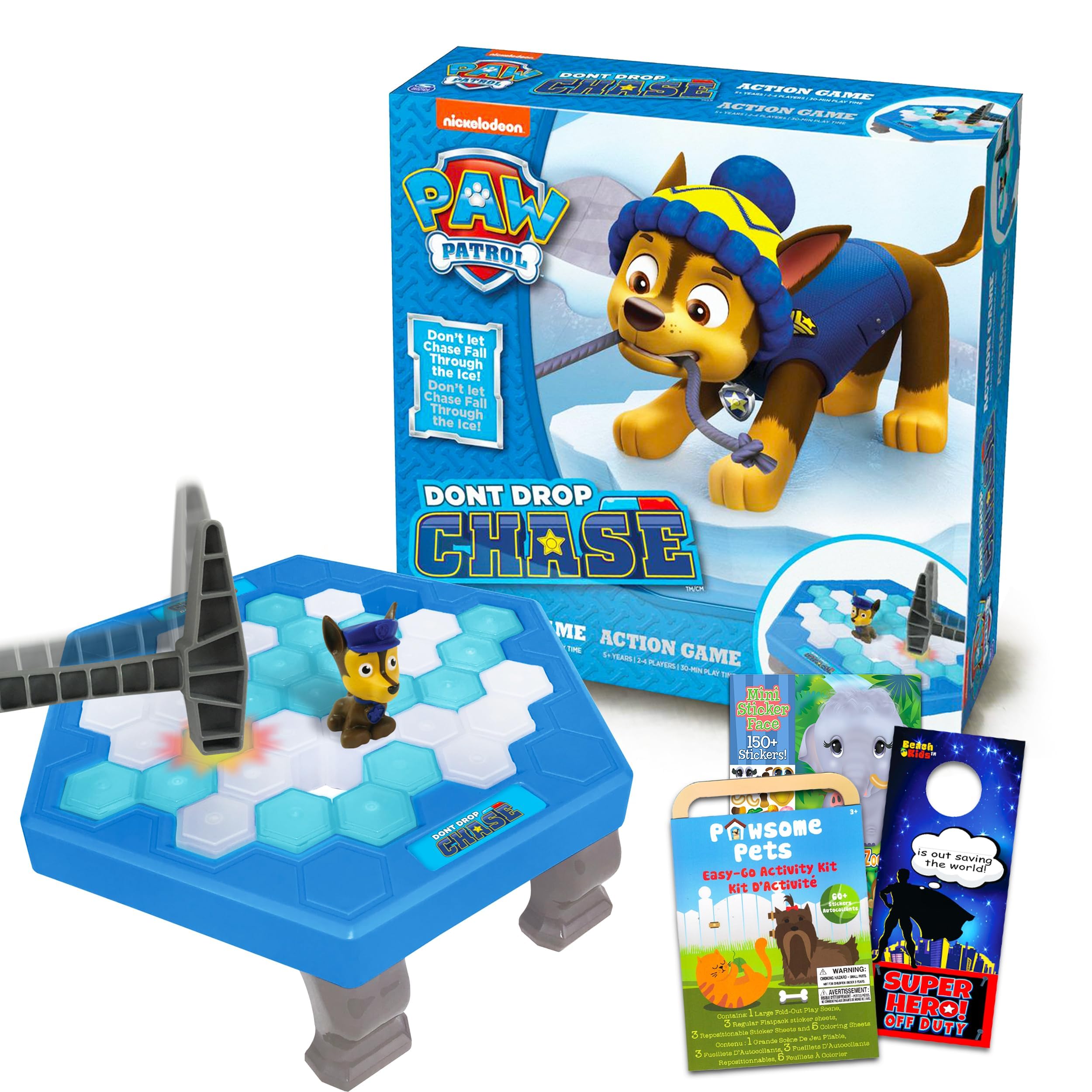 Set de Juego Paw Patrol Don't Drop Chase con Pegatinas y Libros - Venta Internacional