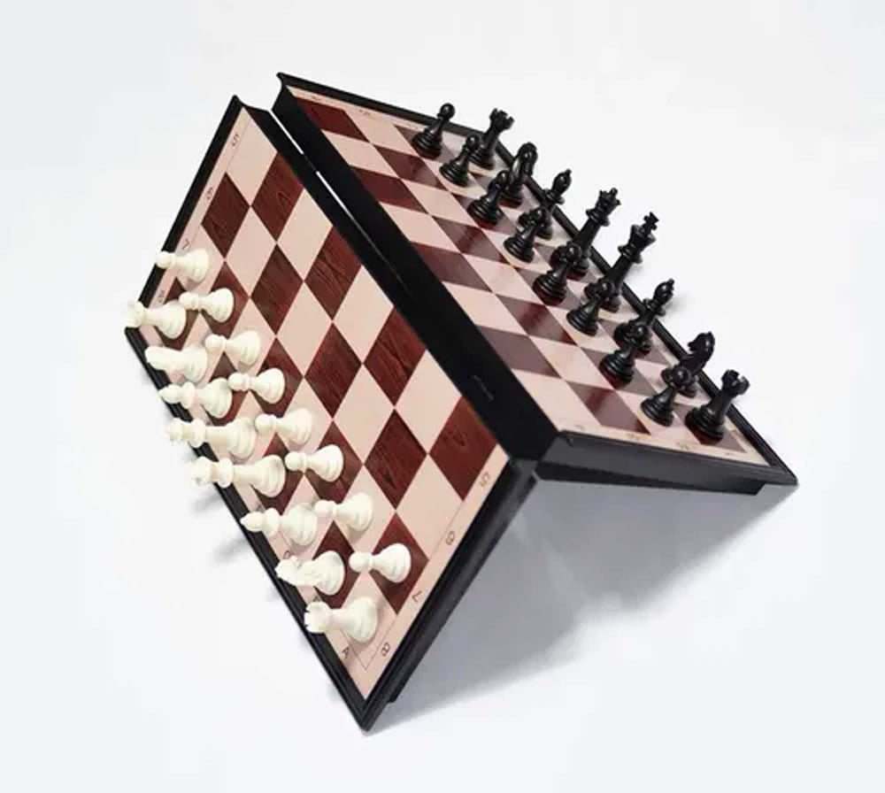 Foto 3 pulgar | Juego de Mesa De Ajedrez Magnético 25 X 25 Cm - Venta Internacional