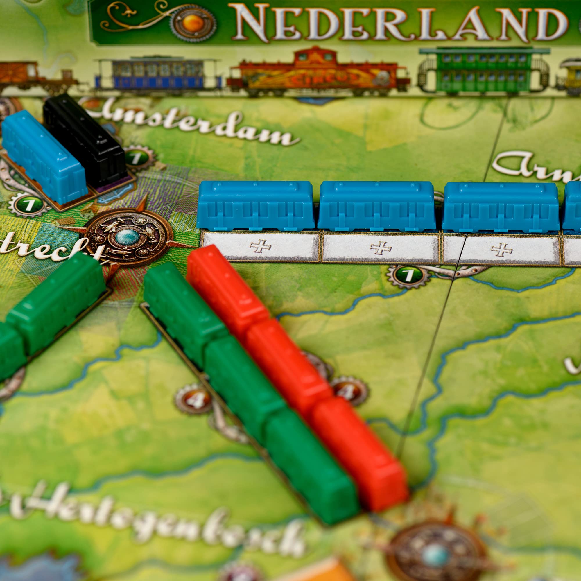 Foto 4 pulgar | Juego de Mesa de Estrategia Familiar Expansión Ticket to Ride Nederland - Venta Internacional