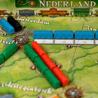 Foto 3 | Juego de Mesa de Estrategia Familiar Expansión Ticket to Ride Nederland - Venta Internacional