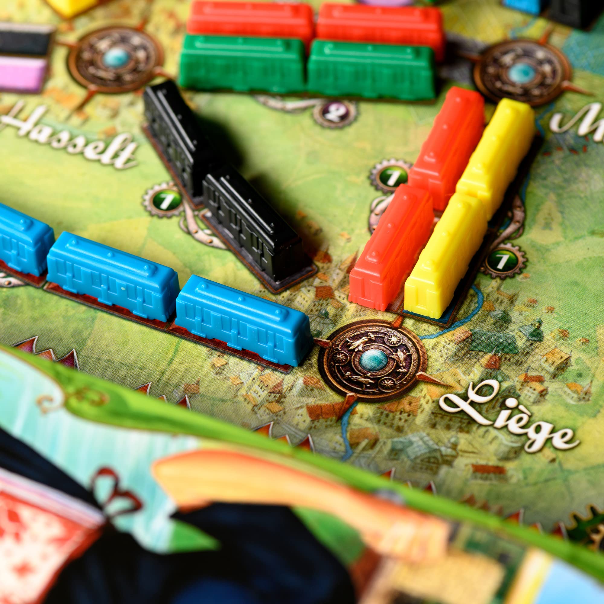 Foto 5 pulgar | Juego de Mesa de Estrategia Familiar Expansión Ticket to Ride Nederland - Venta Internacional
