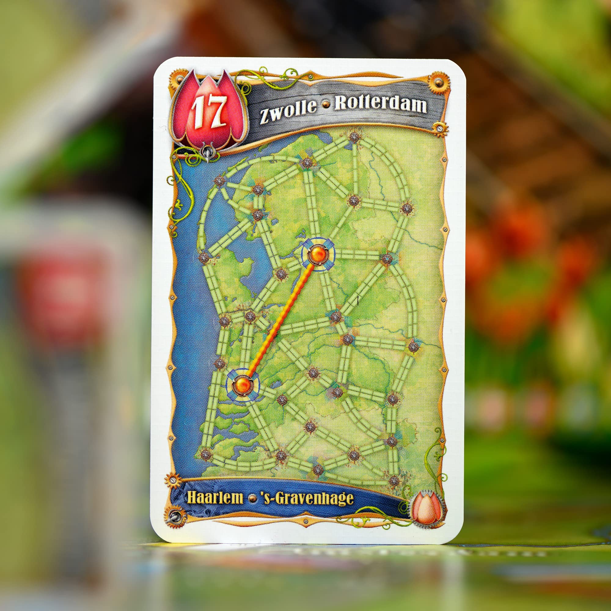 Foto 6 pulgar | Juego de Mesa de Estrategia Familiar Expansión Ticket to Ride Nederland - Venta Internacional