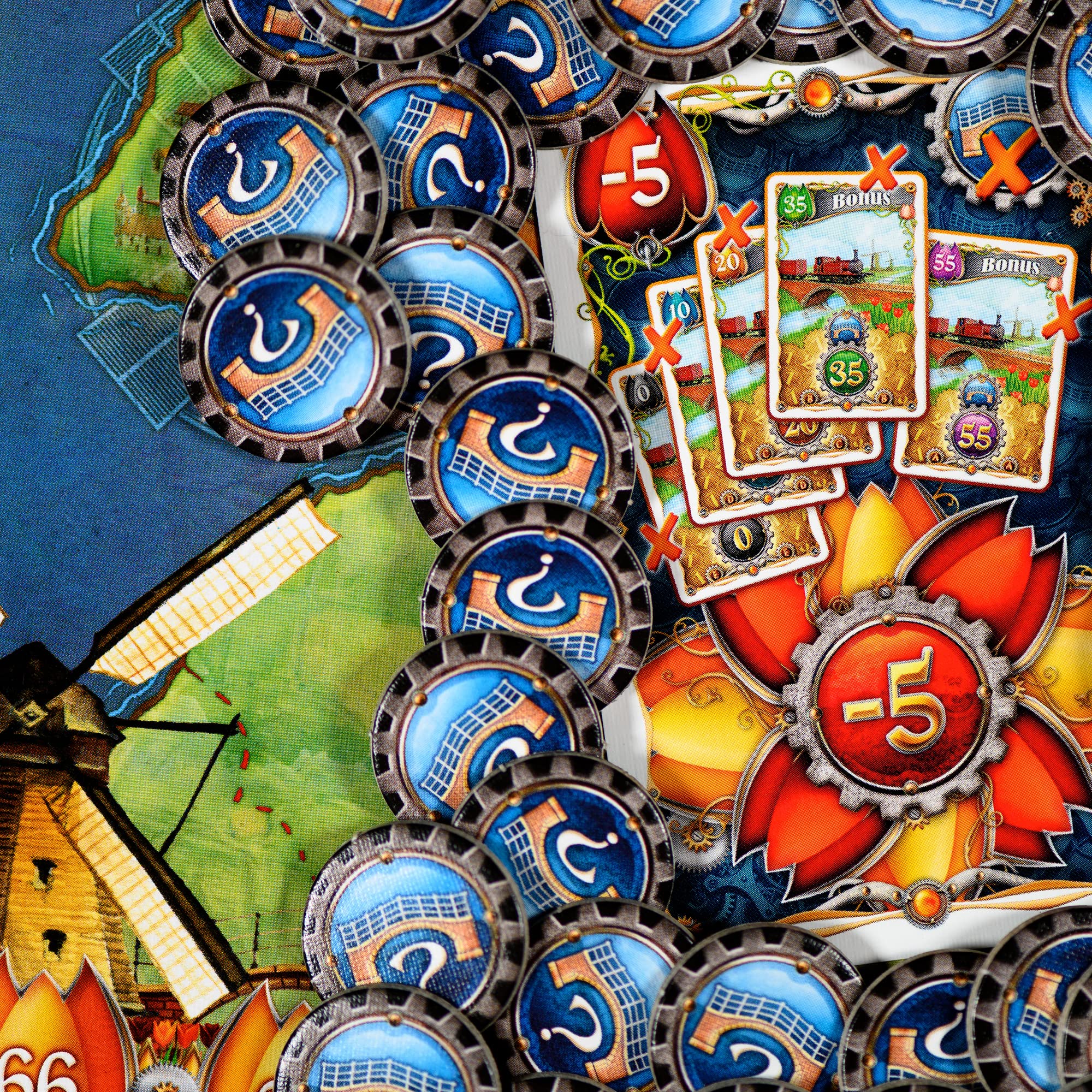 Foto 7 pulgar | Juego de Mesa de Estrategia Familiar Expansión Ticket to Ride Nederland - Venta Internacional