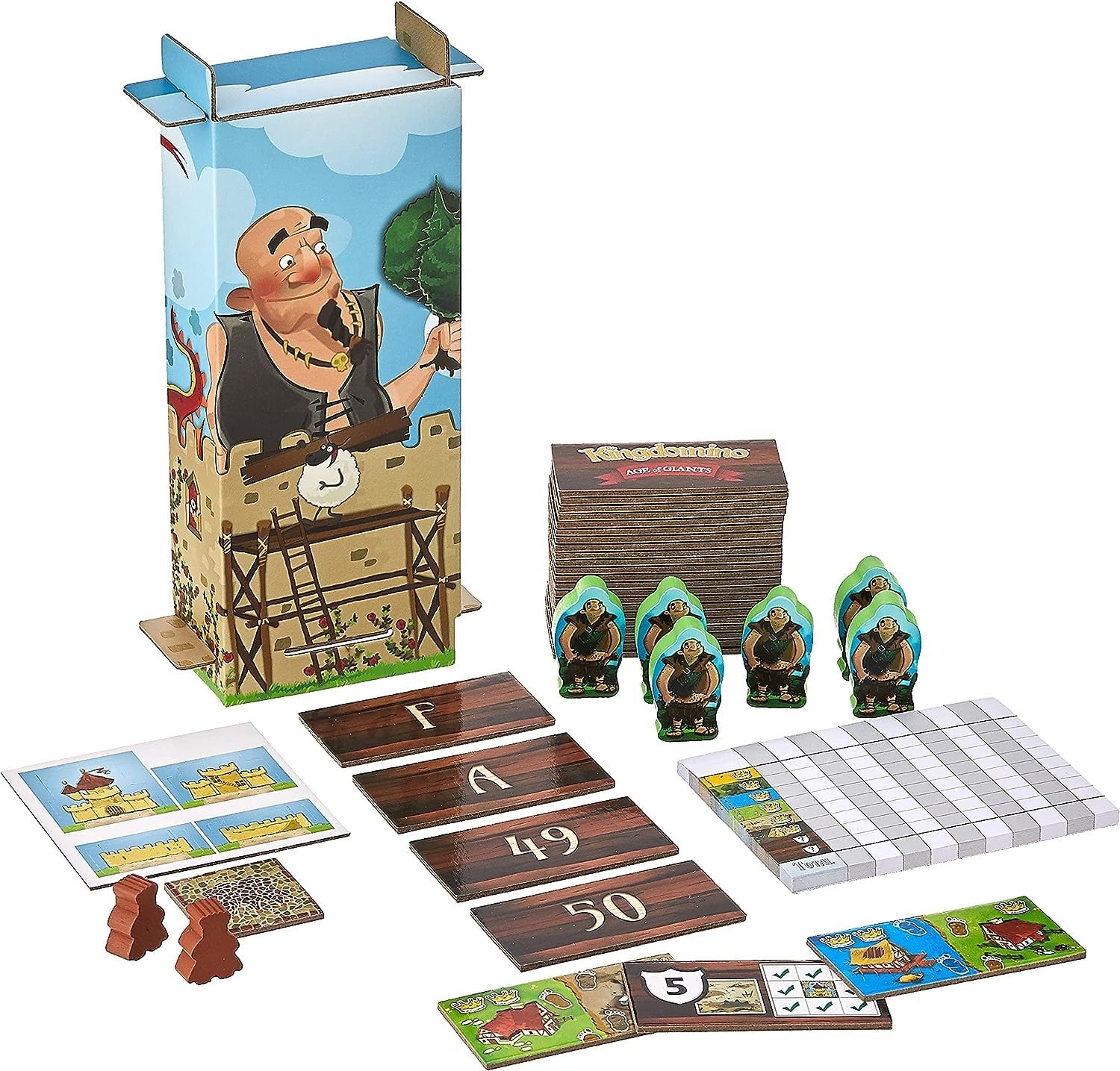 Foto 4 pulgar | Juego de Mesa Blue Orange Expansion Kingdomino Age Of Giants - Venta Internacional