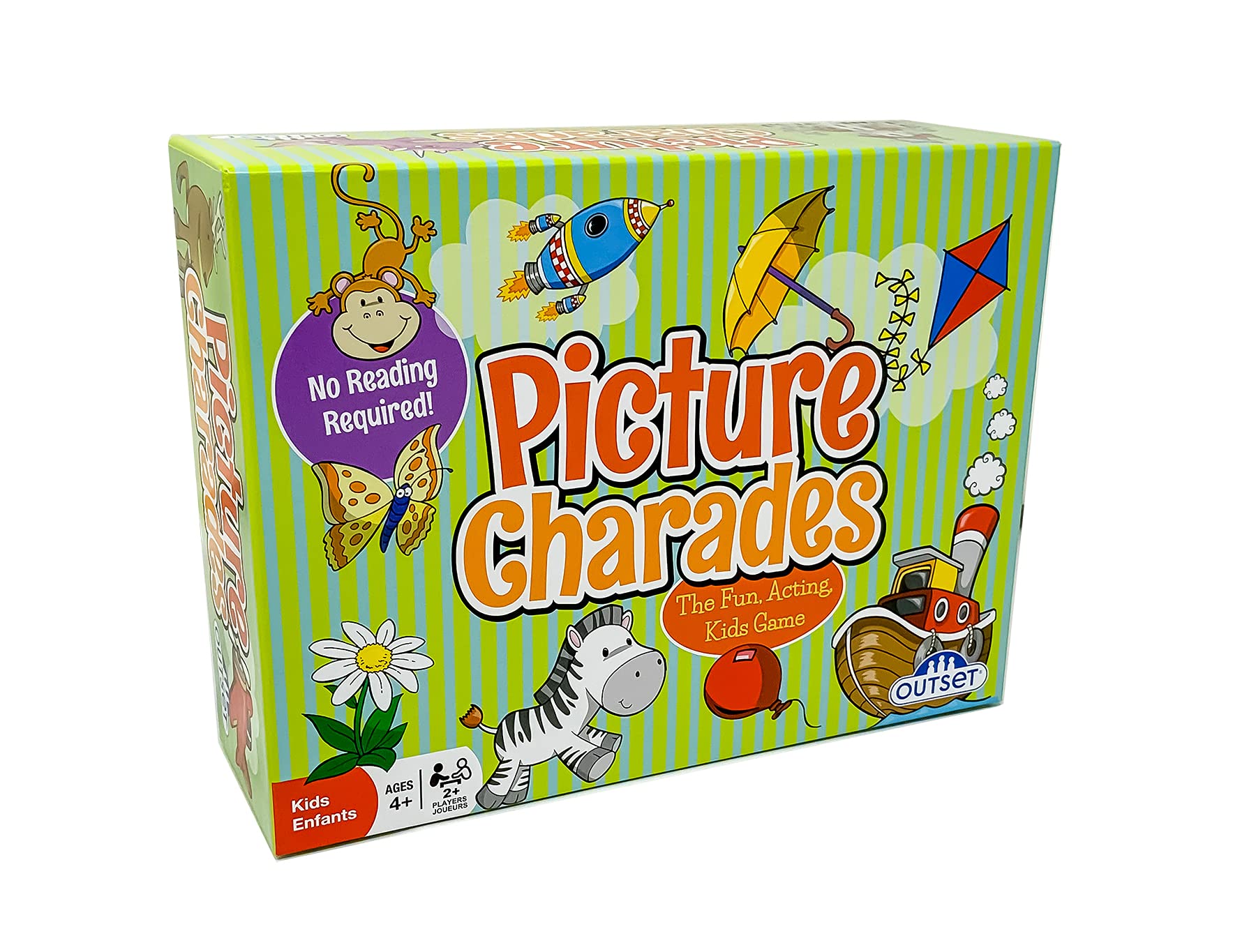 Foto 2 pulgar | Juego Preescolar Outset Media Picture Charades para Mayores de 4 Años - Venta Internacional