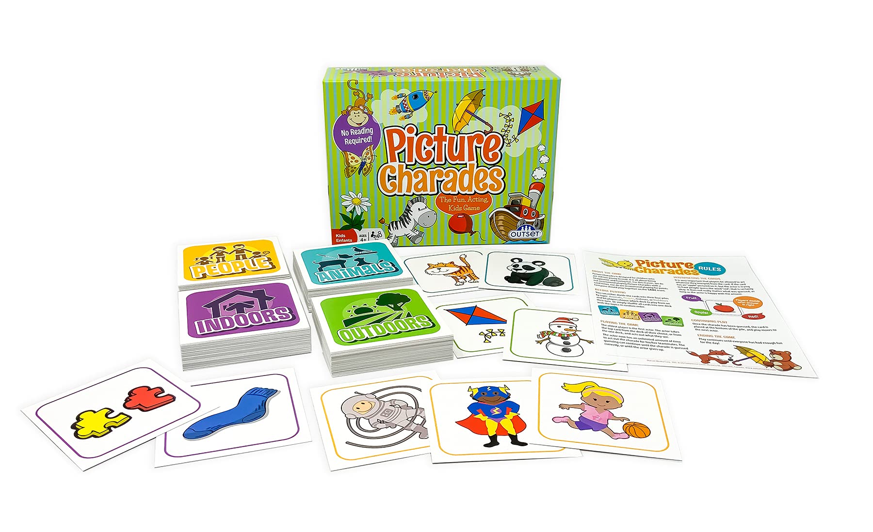 Foto 3 pulgar | Juego Preescolar Outset Media Picture Charades para Mayores de 4 Años - Venta Internacional