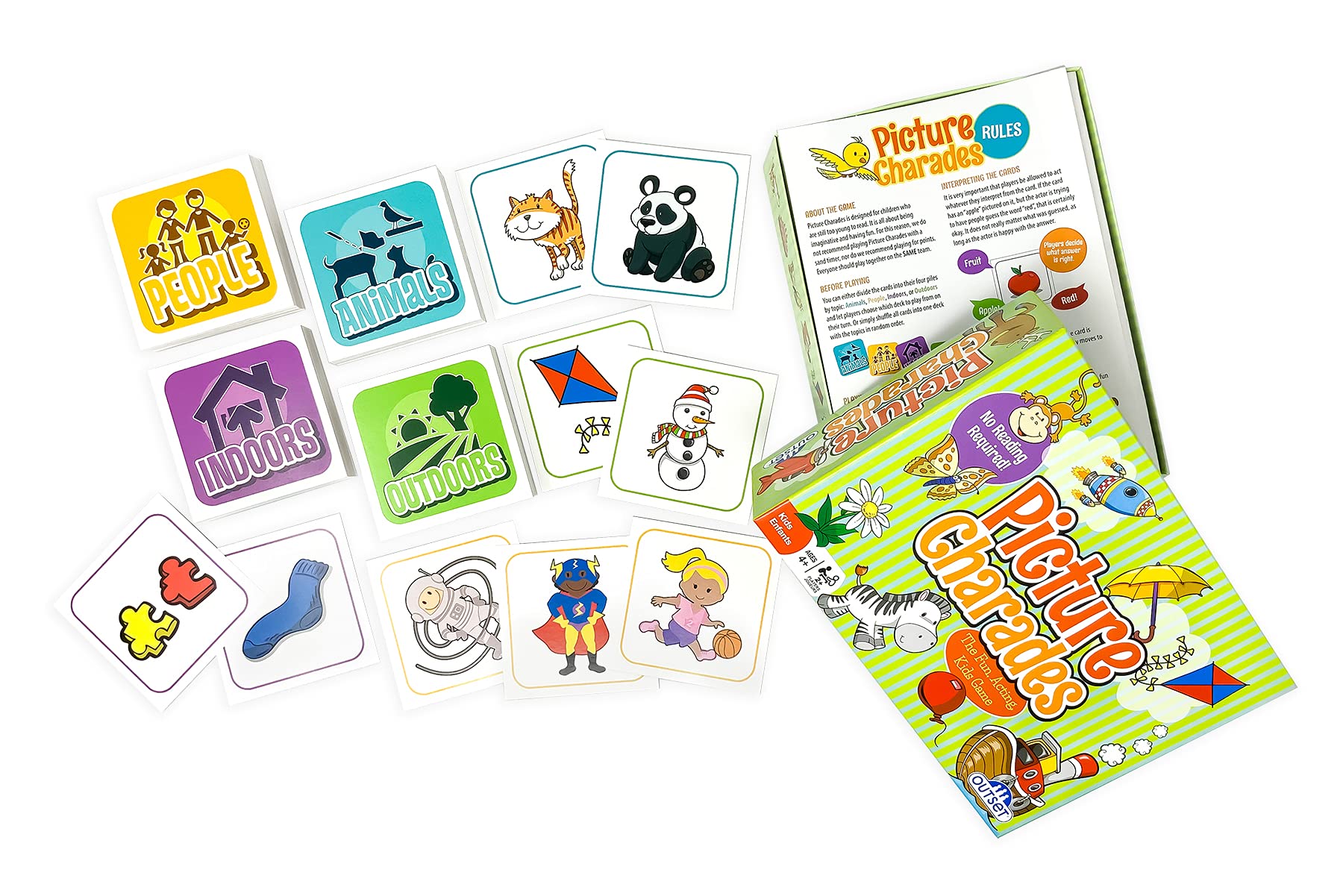 Foto 4 pulgar | Juego Preescolar Outset Media Picture Charades para Mayores de 4 Años - Venta Internacional