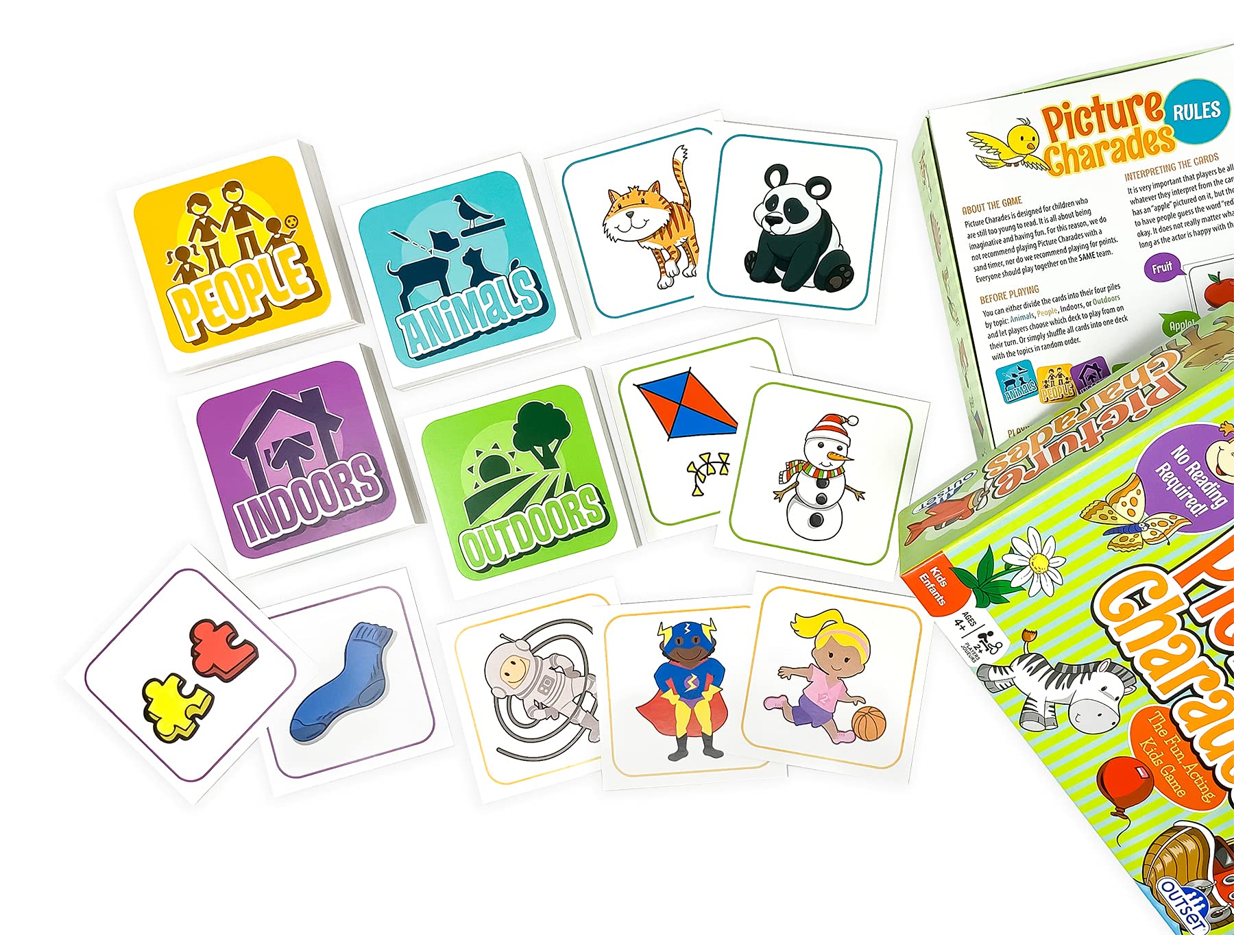 Foto 5 pulgar | Juego Preescolar Outset Media Picture Charades para Mayores de 4 Años - Venta Internacional