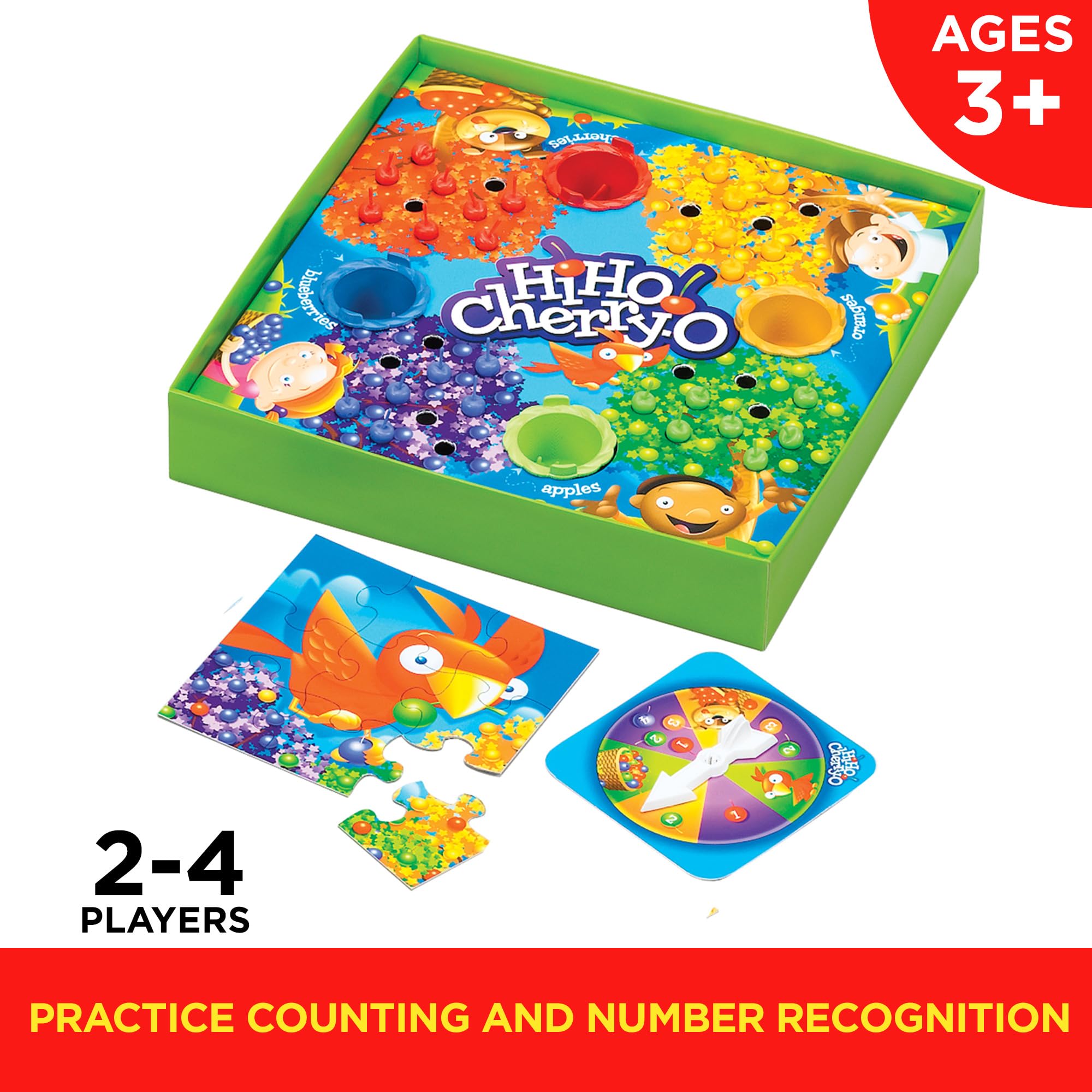 Foto 3 pulgar | Juego de Mesa Hi Ho! Cherry-O para Niños Mayores de 3 Años - Venta Internacional