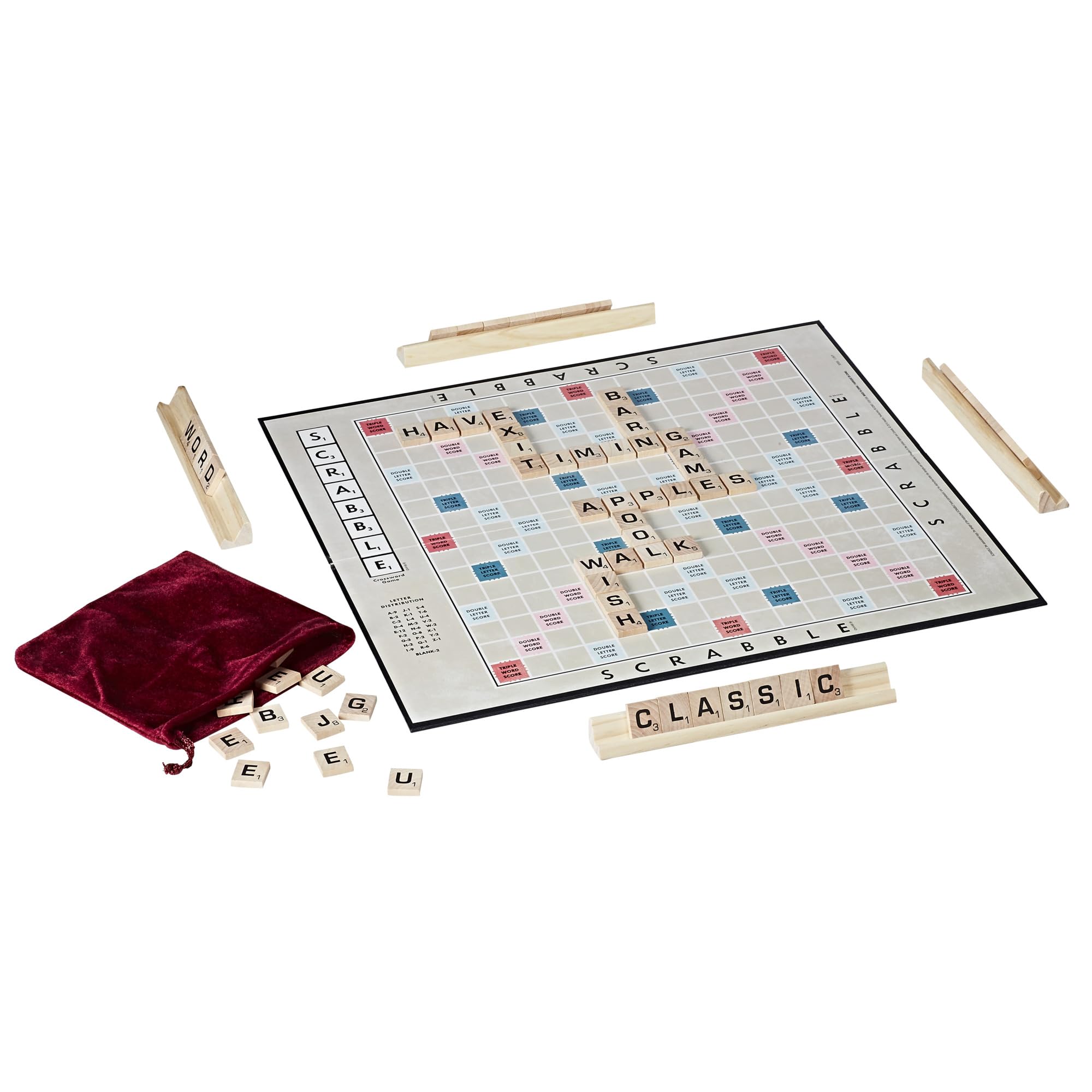 Foto 4 pulgar | Juego de Mesa Hasbro Gaming Retro Series Scrabble 1949 Edition - Venta Internacional