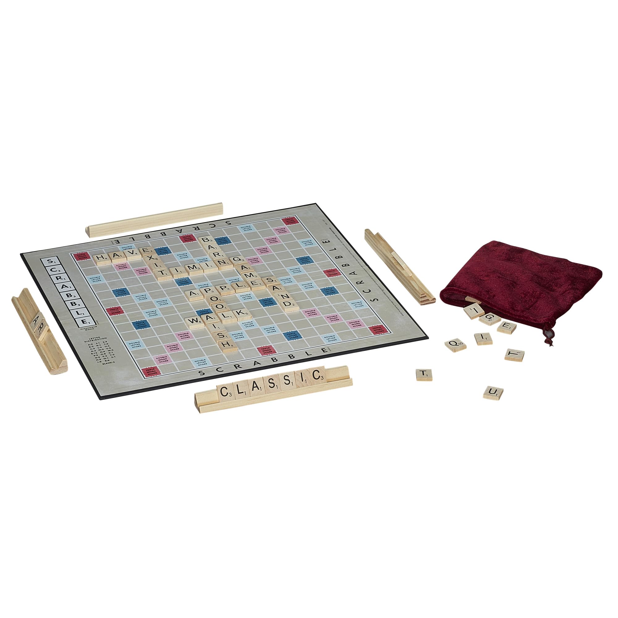 Foto 4 | Juego de Mesa Hasbro Gaming Retro Series Scrabble 1949 Edition - Venta Internacional
